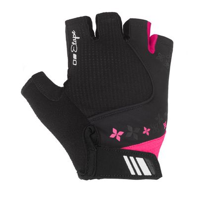 dámské cyklistické rukavice Etape Ambra, černá/růžová