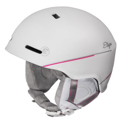 dámská lyžařská helma Etape Cortina, bílá/růžová mat