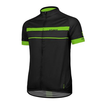 pánský cyklistický dres Etape Dream 2.0, černá/zelená
