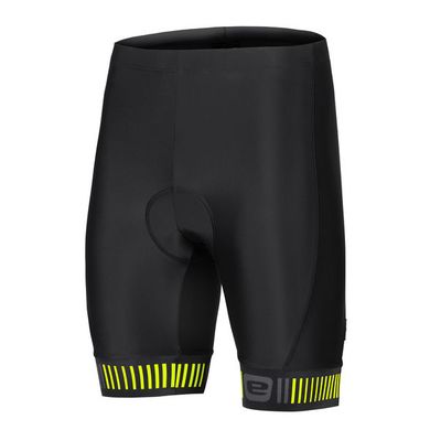 pánské cyklistické kalhoty Etape Elite, černá/žlutá fluo