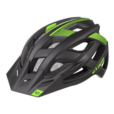 helma na kolo Etape Escape, černá/zelená mat