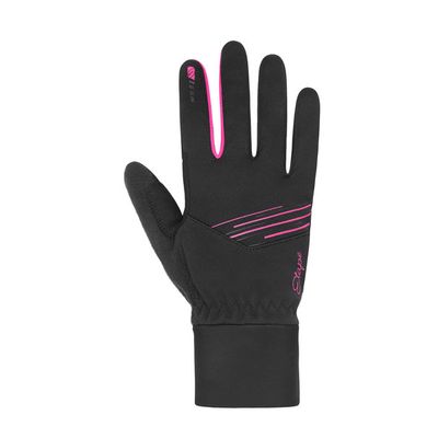 dámské rukavice Etape Jasmine WS+, černá/růžová