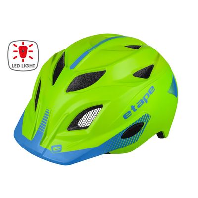 dětská helma na kolo Etape Pluto Light, zelená mat