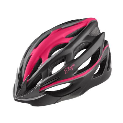 dámská helma na kolo Etape Vesper, černá/růžová mat