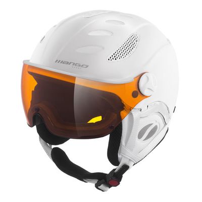 dámská lyžařská helma CUSNA PRO, bílá mat