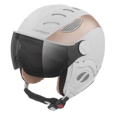 dámská lyžařská helma Mango Cusna VIP, bílá/prosecco mat