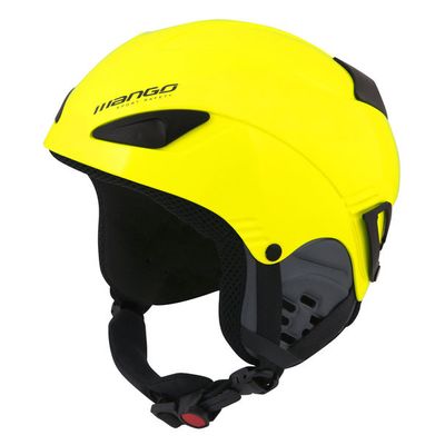 dětská lyžařská helma Mango Rocky, žlutá fluo