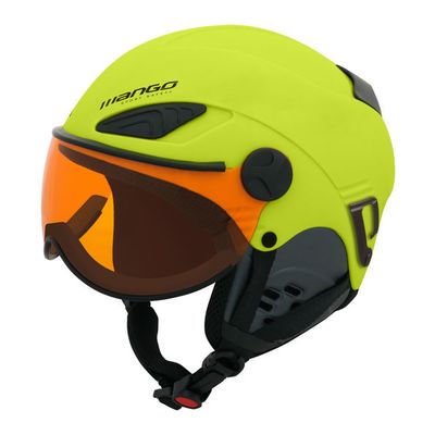 dětská lyžařská helma Mango Rocky Pro, limeta mat
