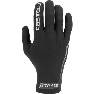 cyklistické rukavice Castelli Perfetto Light, black