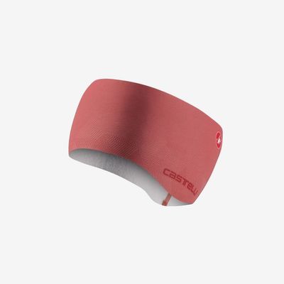 dámská čelenka Castelli Pro Thermal W Headband, mineral red