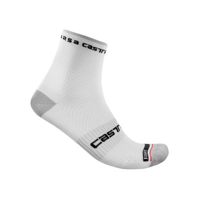 ponožky Castelli Rosso Corsa Pro 9, white