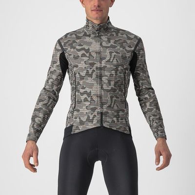 pánská bunda Castelli Unlimited Perfetto RoS 2, nickel gray/dark gray