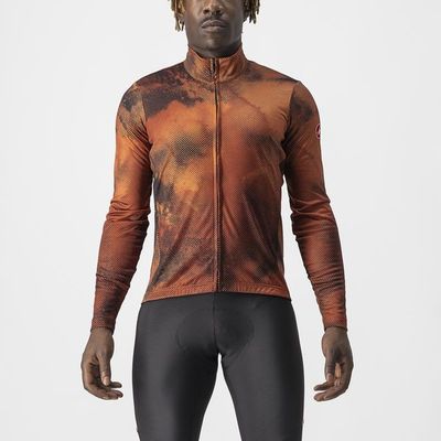 pánský cyklistický dres Castelli Ventaglio, fuoco