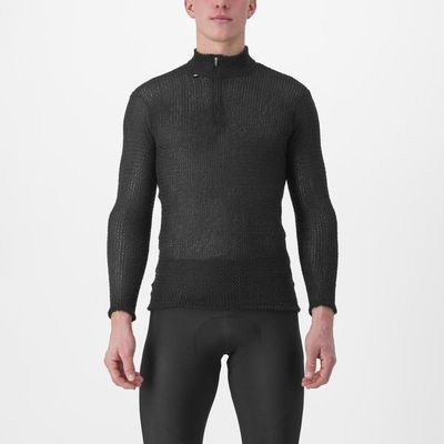 pánské funkční prádlo Castelli Cold Days 2nd layer, black