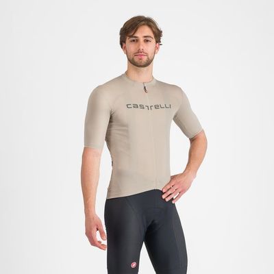 pánský cyklistický dres Castelli Prologo Lite, clay
