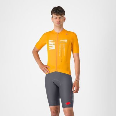 pánské cyklistické kraťasy Castelli Espresso R-A/D, smoky gray