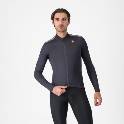 pánský cyklistický dres Castelli Puro 4, dark gray