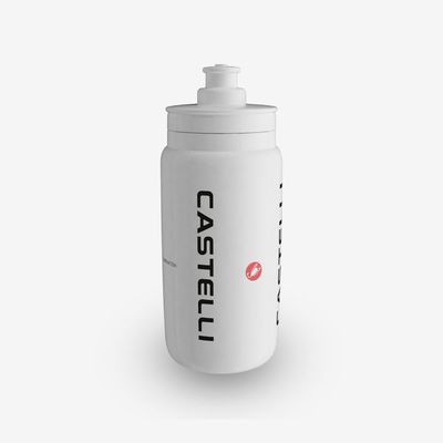 cyklistická lahev Castelli 550 ml, bílá