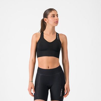 dámský top Castelli Comfort Travel Crop, black