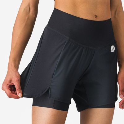 dámské cyklistické kraťasy Castelli Movement Travel Short, black
