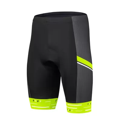 pánské cyklistické kalhoty Etape Racing 2.0, černá/žlutá fluo