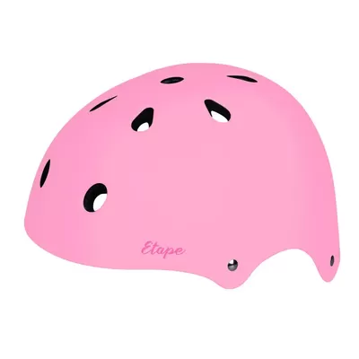 dětská helma na kolo Etape Caddy, růžová mat