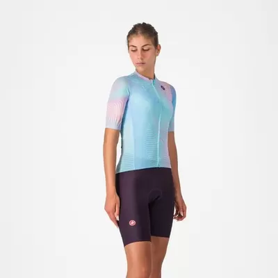 dámské cyklistické kraťasy Castelli Prima 2, dark night shade/deep purple