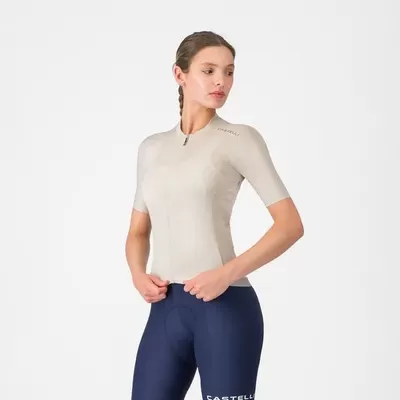 dámský cyklistický dres Castelli Espresso W 2, silver moon