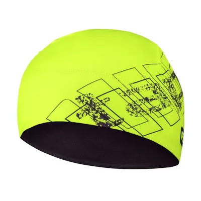 čepice Etape Fizz, žlutá fluo/černá