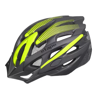helma na kolo Etape Twister, černá/žlutá fluo mat