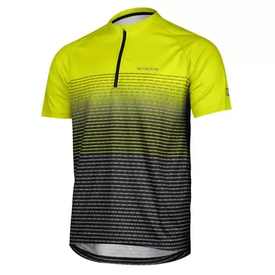 pánský volný cyklistický dres Etape Freetime 2.0, limeta/černá