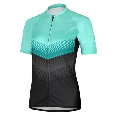 dámský cyklistický dres Etape Violet, mint/černá