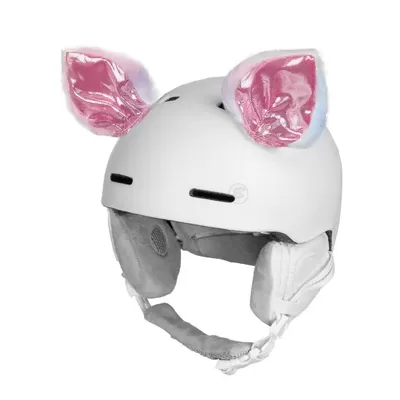 dekorace na helmu Etape Funny Kit, růžová/modrá