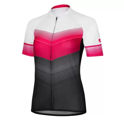 dámský cyklistický dres Etape Violet, růžová/černá