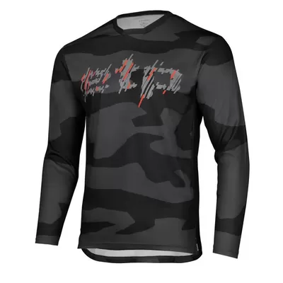 pánské volné triko/dres Etape Rocky, černá/červená