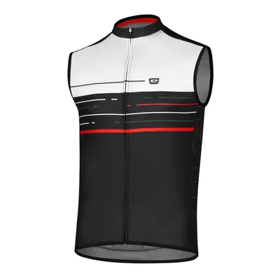 pánský cyklistický dres Etape Blaze, černá/bílá