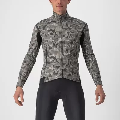 pánská bunda Castelli Unlimited Perfetto RoS 2, nickel gray/dark gray