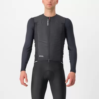 pánská cyklistická vesta Castelli Fly Vest, light black