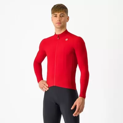 pánský cyklistický dres Castelli Aero Race, rich red