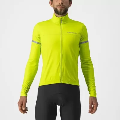 pánský cyklistický dres Casteli Fondo 2, electric lime/silver reflex