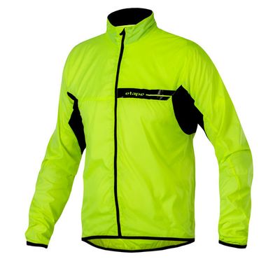 větrovka Etape Bora, žlutá fluo