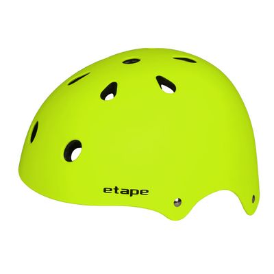 dětská helma na kolo Etape Caddy, žlutá fluo mat