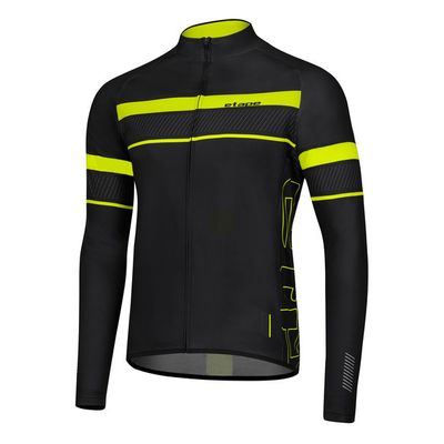 pánský dres Etape Comfort 2.0, černá/žlutá fluo