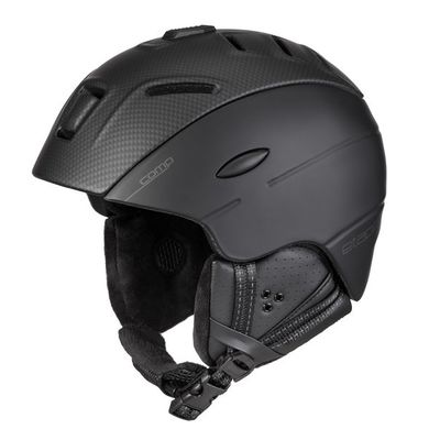 lyžařská helma Comp, černá/karbon mat
