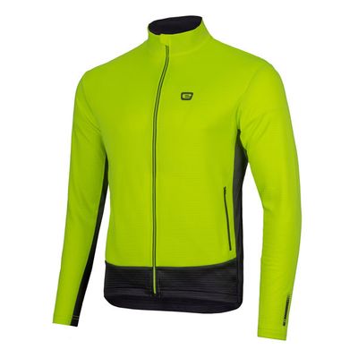 pánská mikina Etape Core 3.0, černá/žlutá fluo