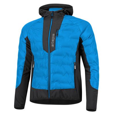 pánská hybridní bunda Etape Crux ULTRA, modrá/černá