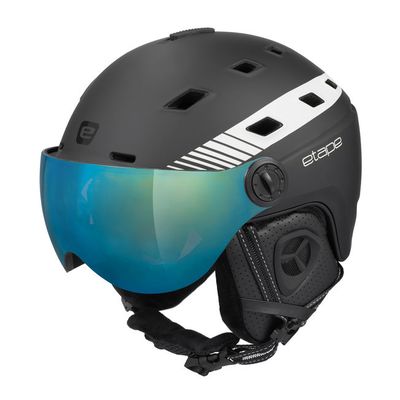 lyžařská helma Etape Davos Pro, černá/bílá mat