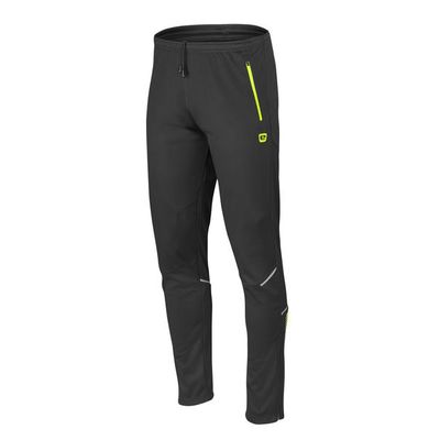 pánské volné kalhoty Etape Dolomite WS, černá/žlutá fluo