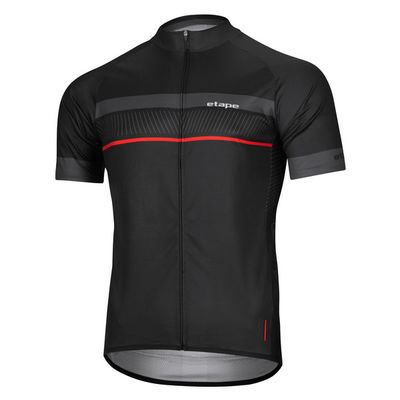 pánský cyklistický dres Etape Dream 3.0, černá/červená