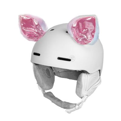 dekorace na helmu Etape Funny Kit, růžová/modrá